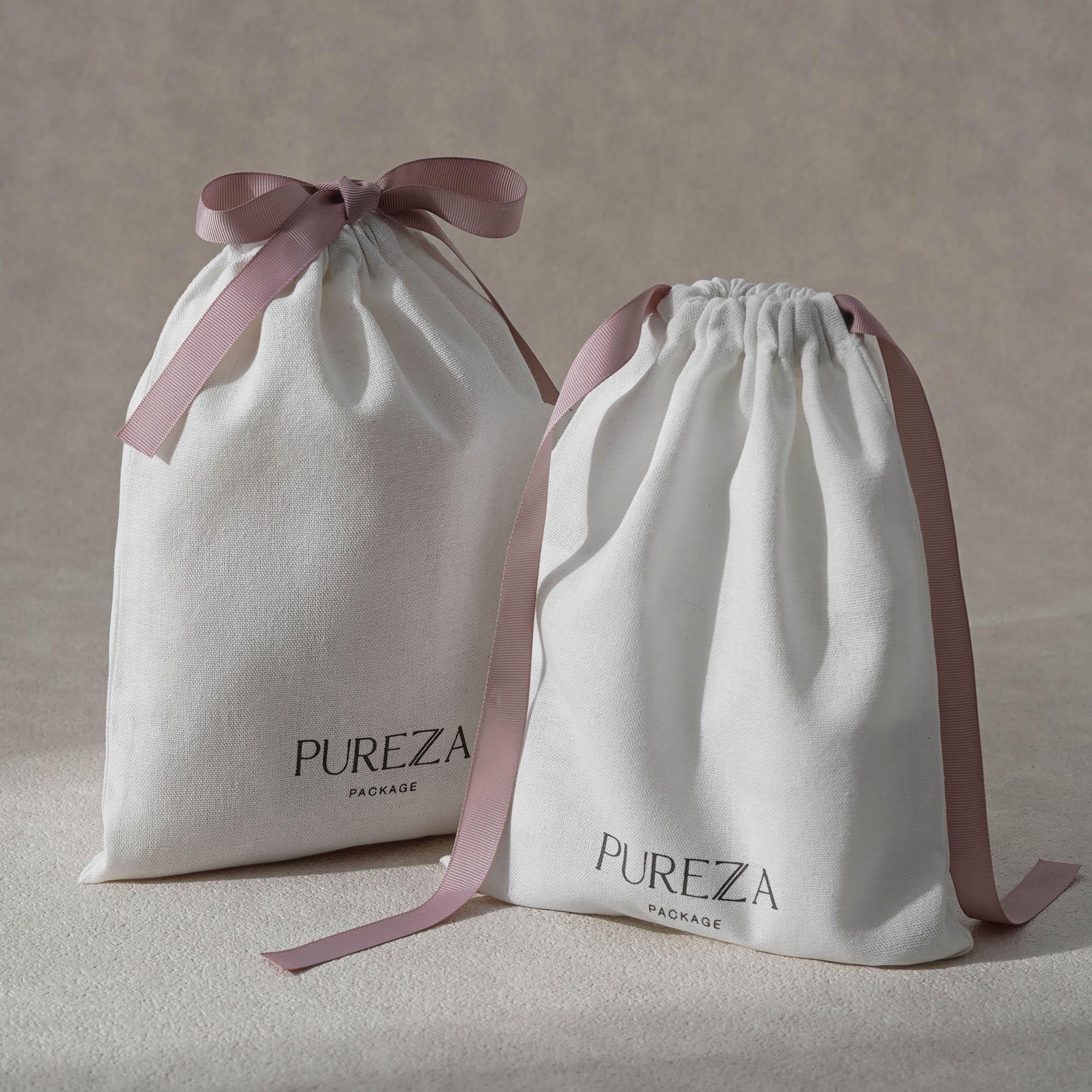 Cotton Drawstring Bag Eco-Frie - Luxury Skincare Packaging review and price