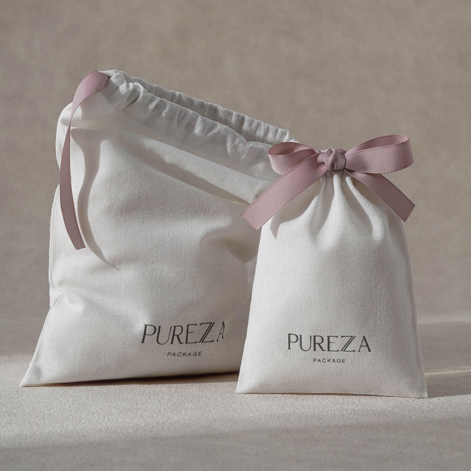 Cotton Drawstring Bag Eco-Frie - Luxury Skincare Packaging review and price