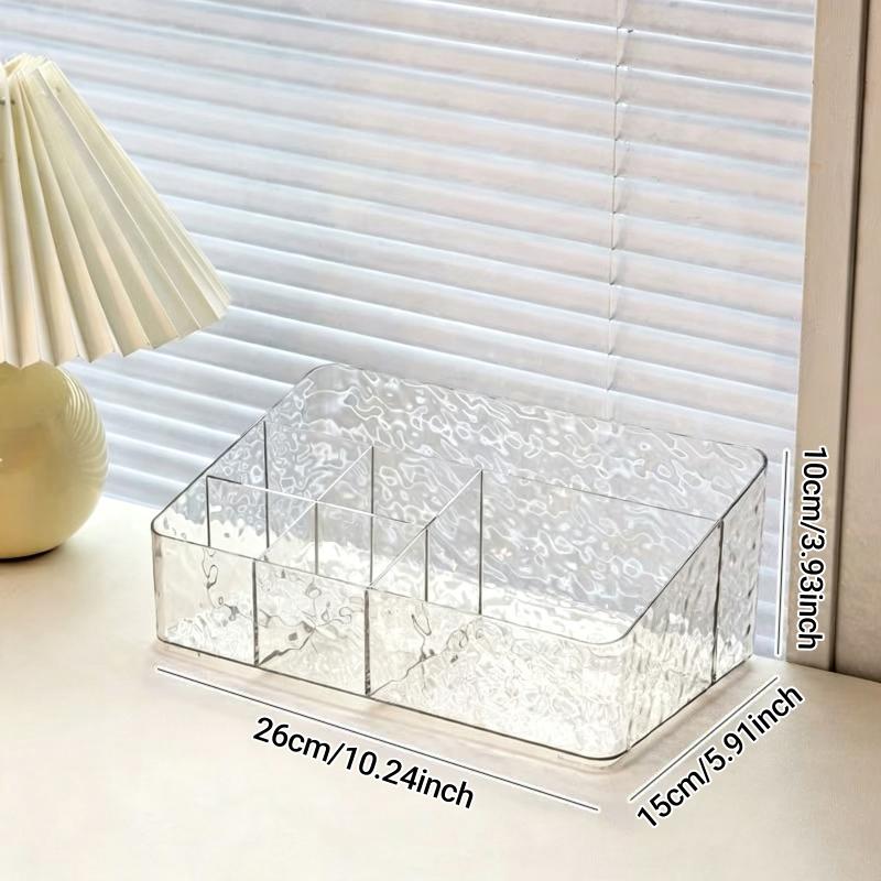 6 Compartment Clear Cosmetic S - Luxury Skincare Tools review and price
