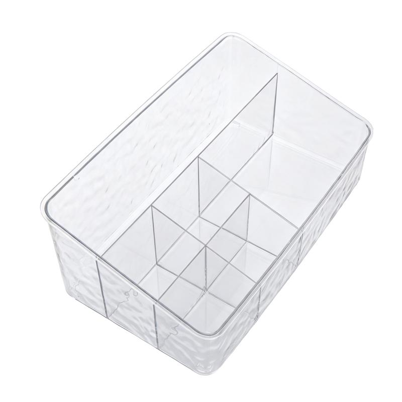 6 Compartment Clear Cosmetic S - Luxury Skincare Tools review and price