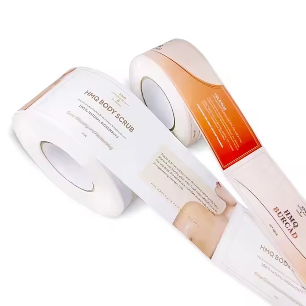 Custom Luxury Vinyl Labels｜Wat - Luxury Skincare Logo review and price