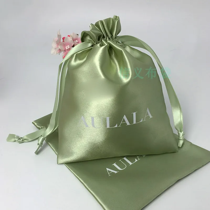 Custom Print Logo Satin Jewelr - Luxury Skincare Packaging review and price