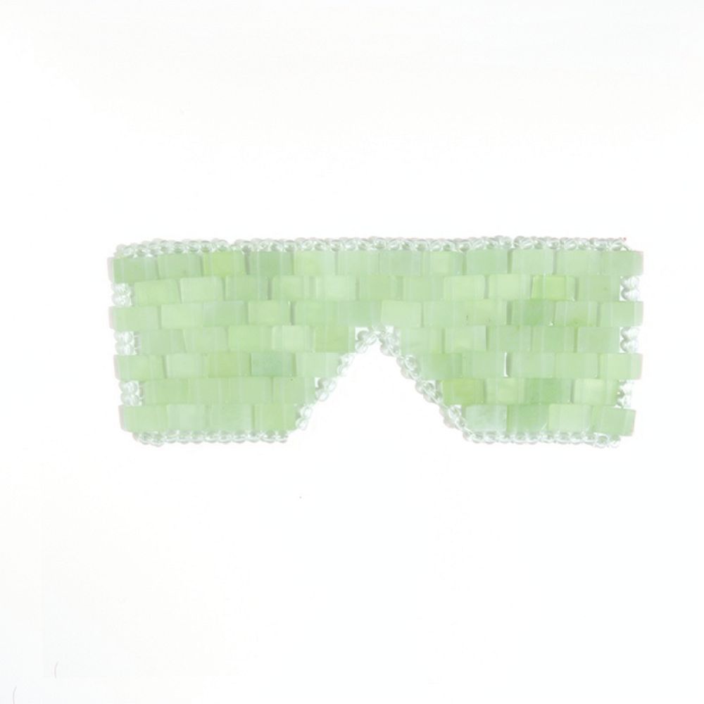 Hand Woven Xiu Jade Eye Mask N - Luxury Skincare Tools review and price