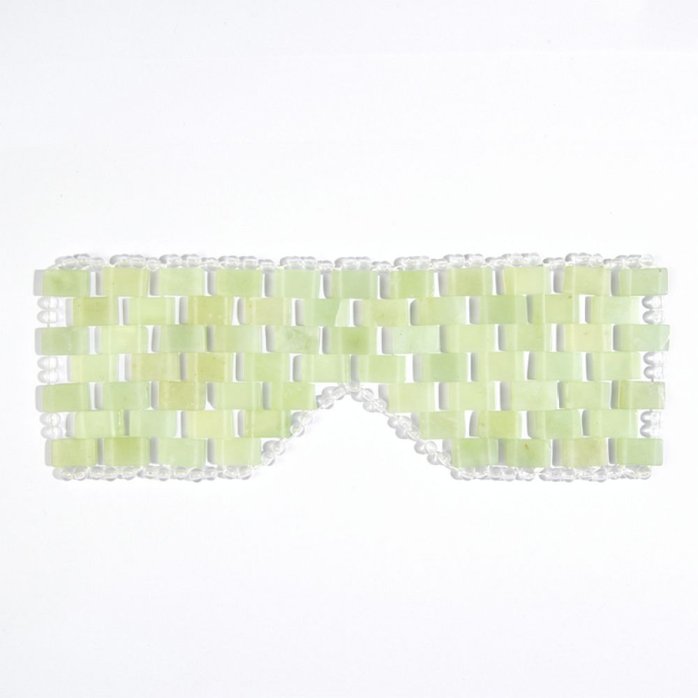 Hand Woven Xiu Jade Eye Mask N - Luxury Skincare Tools review and price
