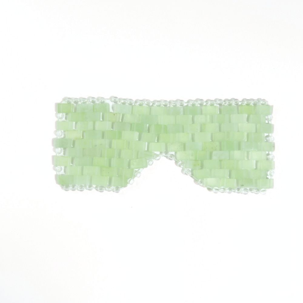 Hand Woven Xiu Jade Eye Mask N - Luxury Skincare Tools review and price